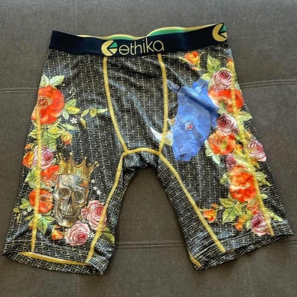 Ethika rhino floral briefs M